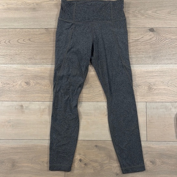 Athleta Pants - Athleta Gray High-Waisted Leggings with side pockets